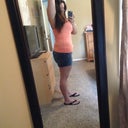 sideways with cute clothes on