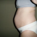 Before: Amazing what was hiding under my clothes!
