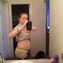 yuck! nope, not 6 months prego...