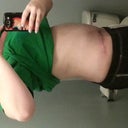 Sorry for my potty in the back. But swollen :(