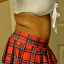 Yep it's a school girl outfit! 12 days post opt.