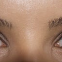 After with mascara