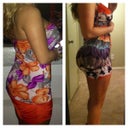This is me before and after and I thought I was looking good before wow I am so excited about my new body (no garment)