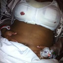 bra after excuse the blood