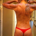 Gratuitous muscle shot. I do not flex my butt cause then it turns into cottage cheese.