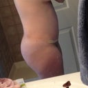 Morning after the photo above. So much better. It morphs into different shapes, I swear!