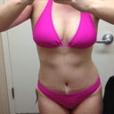 I'm sucking my belly in a little here, but I'll wear this heck yeah. Haven't worn a two piece in 10+ yrs. after losing 20 lbs and this surgery I'm going to go for it!