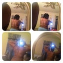 Top is before taken 12/16 bottom images are after flanks 12/23