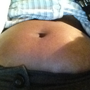I look 5 months pregnant smh