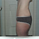 One year right side view.