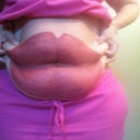 Did this for fun. Kissing this belly goodbye!