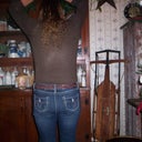 11-23-11 3 weeks 1 day post op ~ wearing my one piece in this photo makes me look not so swollen :)