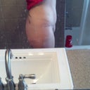 6 weeks po. See the swollen pooch!  Needs ti go away!!!