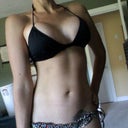 VS top I saved from YEARS ago!!! Never wore because of my boobs would fall out of them... :/ No matter HOW TIGHT i put that darn string. Now... the strings dont hurt my neck!! OMG!