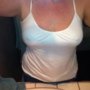 Tank Top....no bra, I love that I can do this now!!