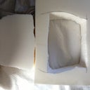 I used the part that I cut out as my lower back prop. No foam wasted!