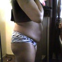 before, really flat. lol