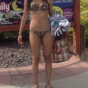 Taken July 2012 wearing the VS bombshell swimsuit. Still no boobs lol
