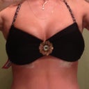 Love the boobies in this top...they look small & perky!
