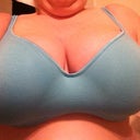 Here I am the morning of the operation in the same bra as post op.