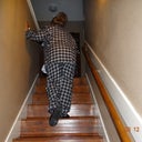 waling up the stairs to my room
