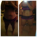 Before and after bikini!!! 1st bikini since I was a kid!!