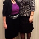 With my friend Alison (she's the tall one!) about six weeks post-op.