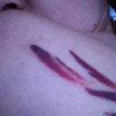 Tip of one of the wings. Starting to look faded?