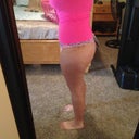 Left side with clothes
