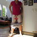 what is underneath shorts... garment and these horrible looking tubes/bottles to collect liquid: gross!