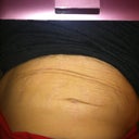 Laying down...