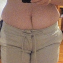 Pre-TT weight loss first pic about 156ish, 5-4 size 8 shorts