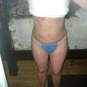 front view had the upper and lower abs done with waist 
