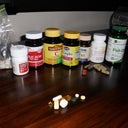 Pre-Op Vitamins which include Vitamins E,C,D, B-Complex, Fish Oil, Folic Acid Bromelin and Iron (taken daily)