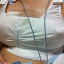 I still have heart monitors on, these tubes are not drains.