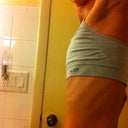 Before... Flat as could be after Breastfeeding two babies!