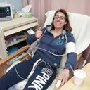 Post-surgery, feeling really well and super pumped that I did it!!