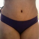 Front... I don't know why but I am very swollen today