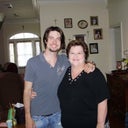 1 year before surgery with my son.