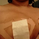 non stick gauze pad to protect nipple from rubbing
