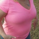 2 weeks post op... Bandini sports bra.  First sports bra ever!   Cute , huh?
