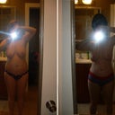 Before and after full body- 6 months PO