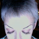with mascara