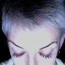 week 18--professional eyelash tint done today!