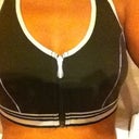 Before: Foam zip front sports bra...what  I am hoping to wear home tomorrow unless I have to wear the ace bandage. Walmart 12.00 bucks...soft and supportive.