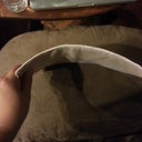 here is a pic to show how it molds to your body..it doesn't stay hard and stiff like when you get it