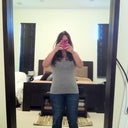 9 days po. with clothes. I can't believe I fit in my jeans, wow! And this shirt I wasn't able to wear before because I would look pregnant