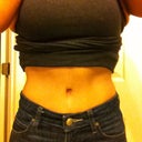 that was 7 weeks & now those size 4 jeans are too big in the waist! :)