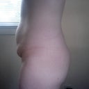 Before tummy, side view.