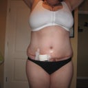 7 weeks post-op
Looky Looky I'm getting abb's